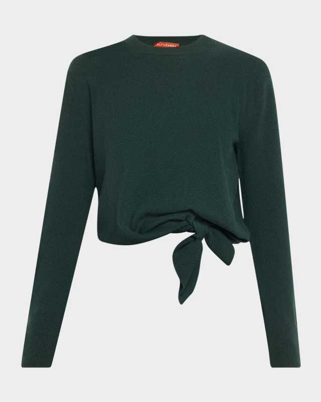 Nalini Tie-Hem Cashmere Sweater